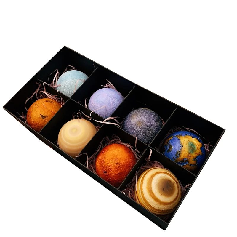 

Solar system planet night light 3D printed model of eight planets Gifts with gift boxes for friends