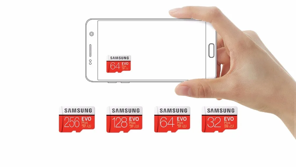 Карта памяти SAMSUNG Micro SD 128 ГБ 256 ГБ 64 ГБ 32 ГБ 512 ГБ SDHC SDXC класс 10 C10 UHS-1 TF SD карты транс флэш 4K microsd