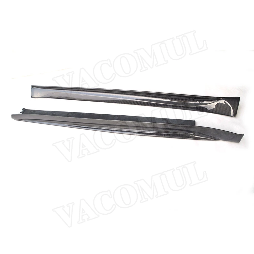 Боковые юбки из углеродного волокна фартуки подходят для Porsche 911 991 GT3 Carrera 2012 2013 2014
