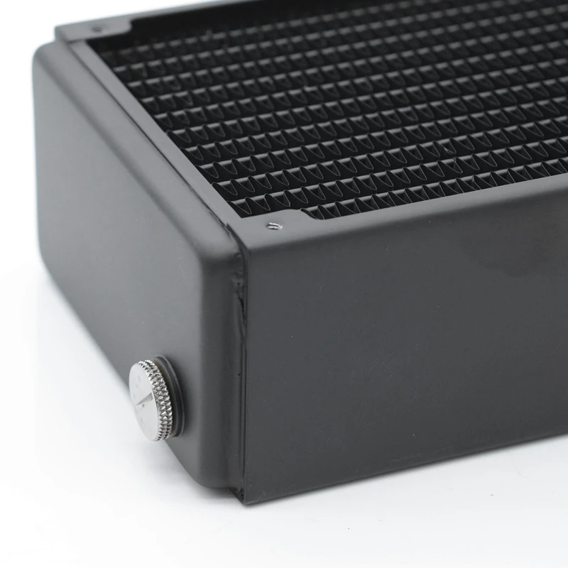 

HOT-FREEZEMOD TSRP-HP65-240 240mm Computer Pc Water Cooler Copper Radiator 3 Layers 65MM Thick Copper Fins G1/4