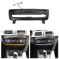 led 2%e2%80%91color ambient light ac radio central control panel fit for 3 series f30 f31 f34 4 series f32 f33 f36