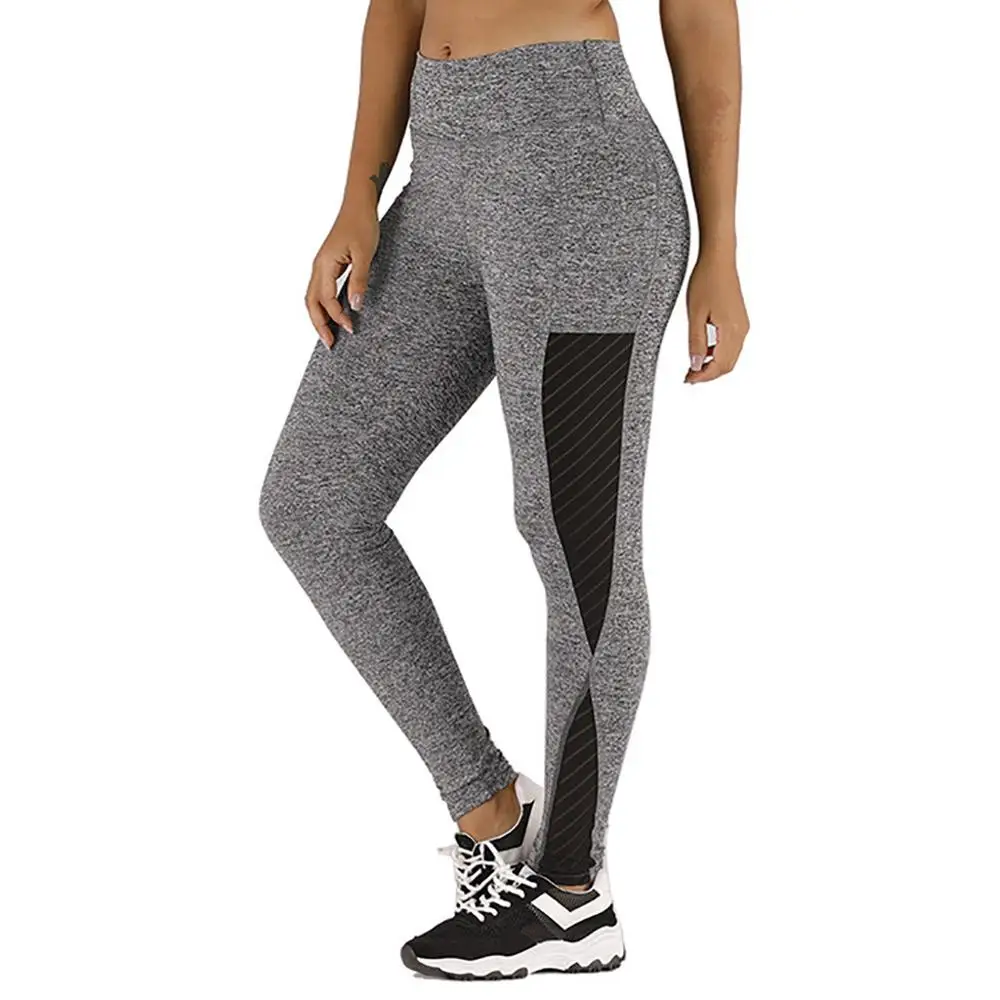 Женские спортивные Леггинсы для фитнеса женские пуш ап с высокой талией и