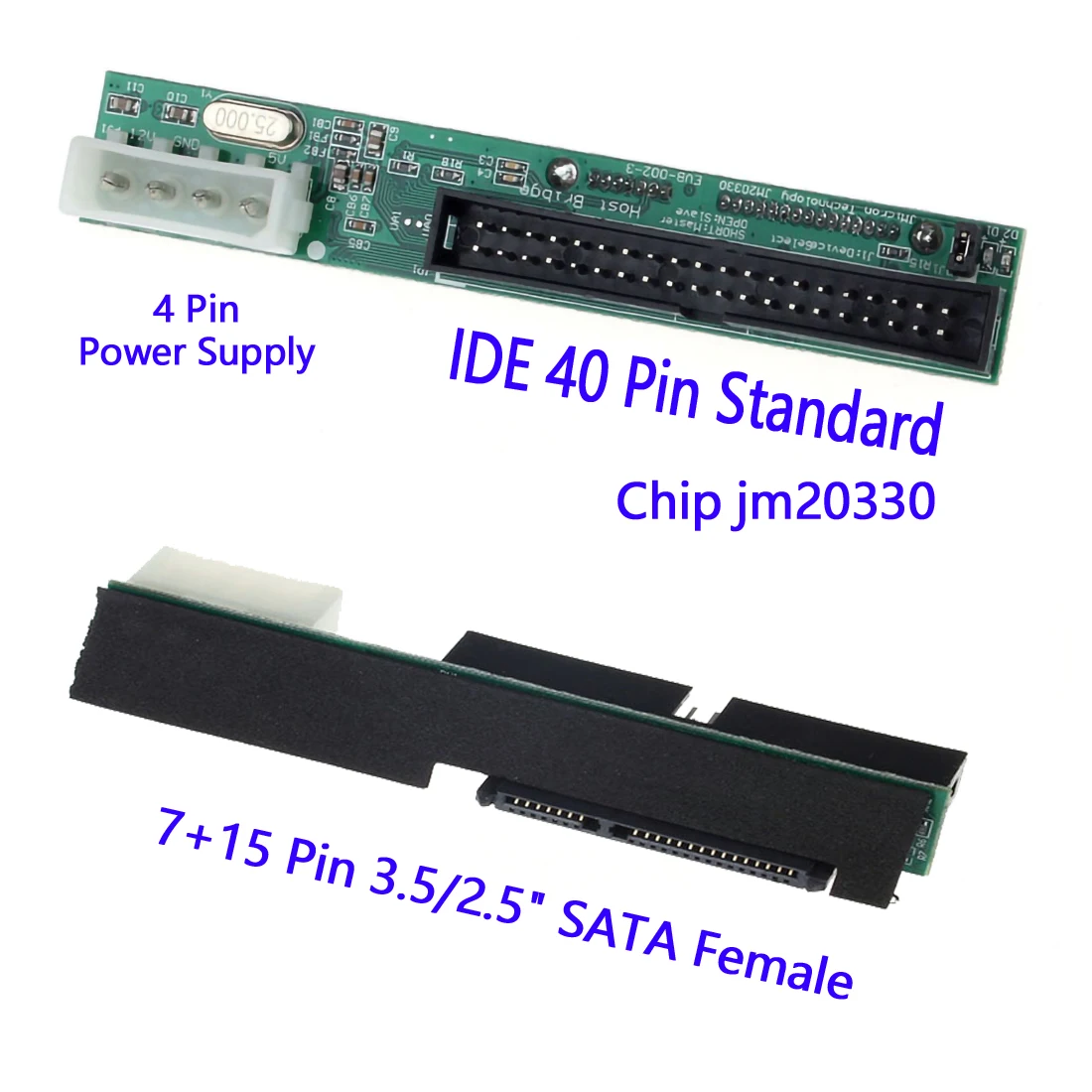 Адаптер Pata IDE для Sata жесткого диска конвертер 7 + 15 Pin 3 5/2 5 &quotDVD HDD параллельный