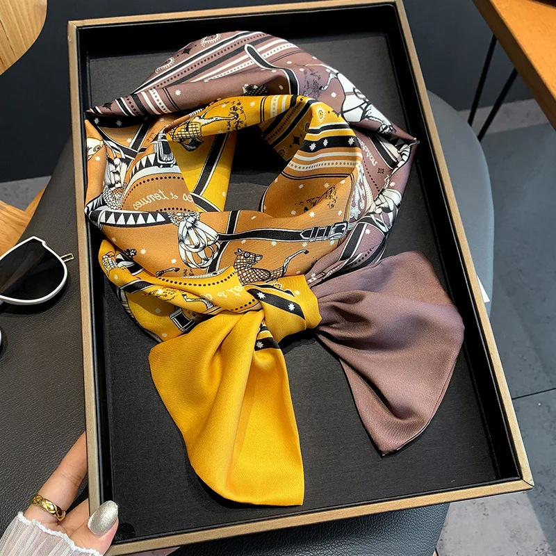 Роскошный длинный ободок для волос с рисунком лошади цветочный дизайнерский