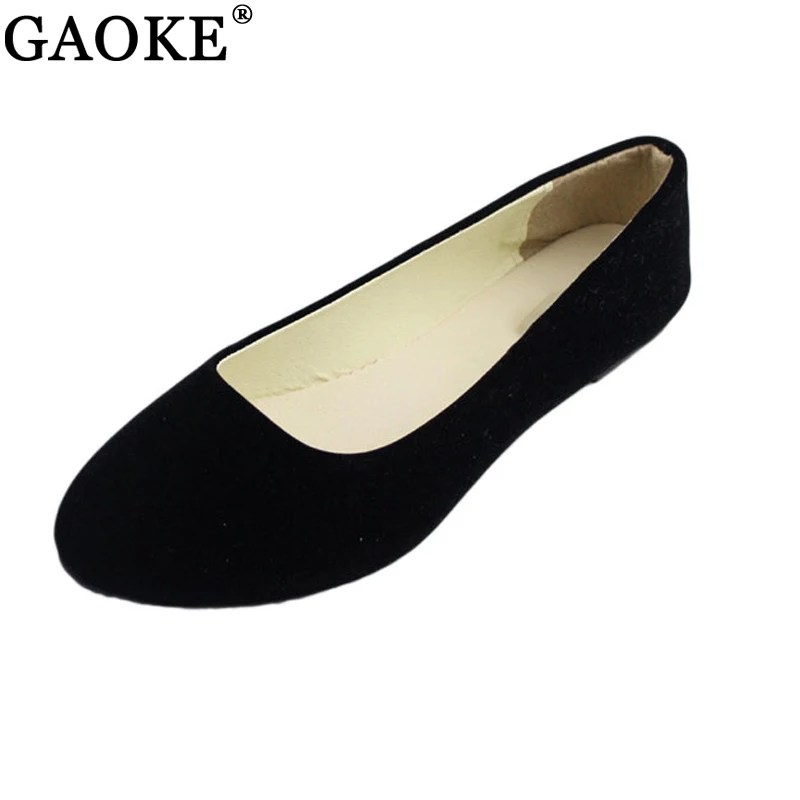 

2023 New Women Slip On Espadrilles Shoes Flats Sneakers Ladies Flock Solid Loafers Flat Casual Shoes Black Jogging Walking