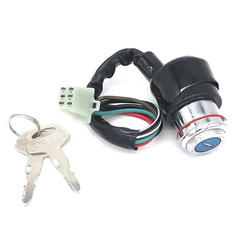 Мотоцикл дверной замок с крышка топливного бака Электрический зажигания Набор