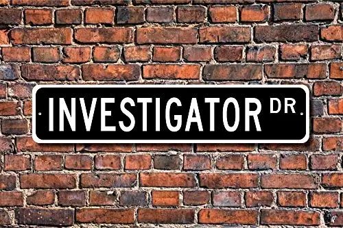 Жестяные знаки Puernash, домашний декор, подарок детектива, значок инспектора полиции, детектива, уличный знак, искусство, Настенный декор