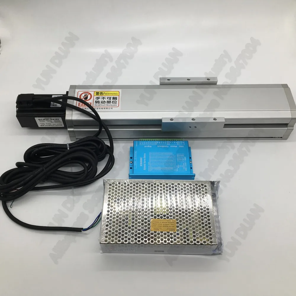 Полностью закрытый направляющий привод 1000 мм 1 м Линейный модуль SFU1605 1610