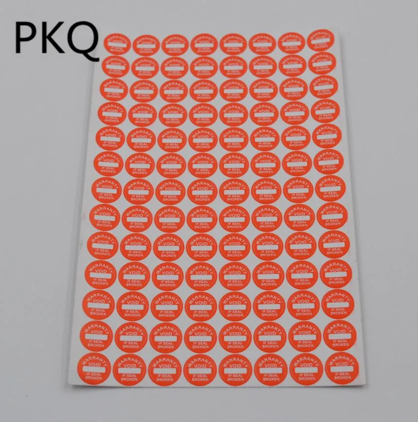 520pcs/lot Diameter 1cm Round Universal Guaranteed VOID Sticker Strong Adhesive Warranty Fragile Seal Label Sticker