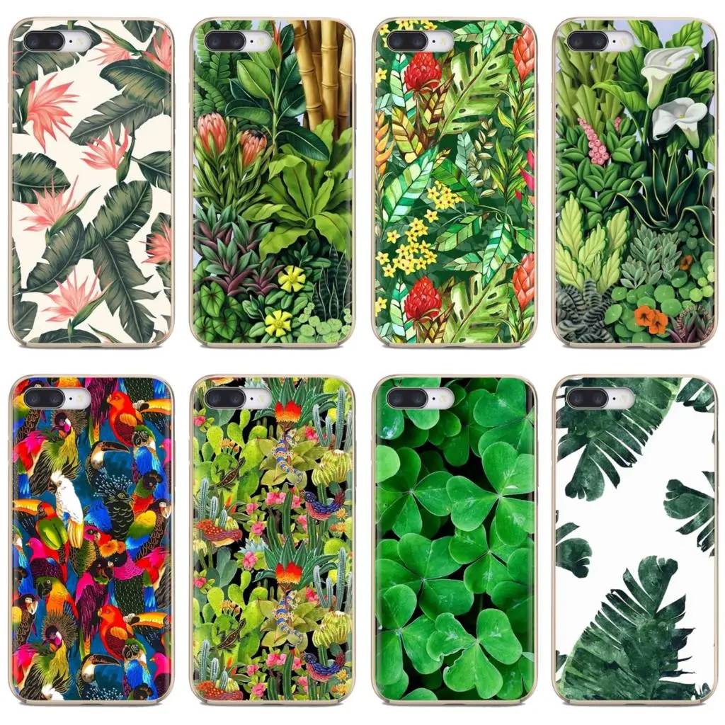 Мягкий чехол для iPhone 11 Pro 4 4S 5 5S SE 5C 6 6S 7 8 Plus X 10 XR XS Max iPod Touch green Lucky Clover Plant Leaves Leaf |