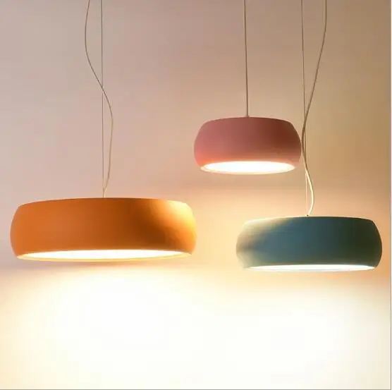 Скандинавский чердак Macaroons разноцветная люстра для спальни лаконичный