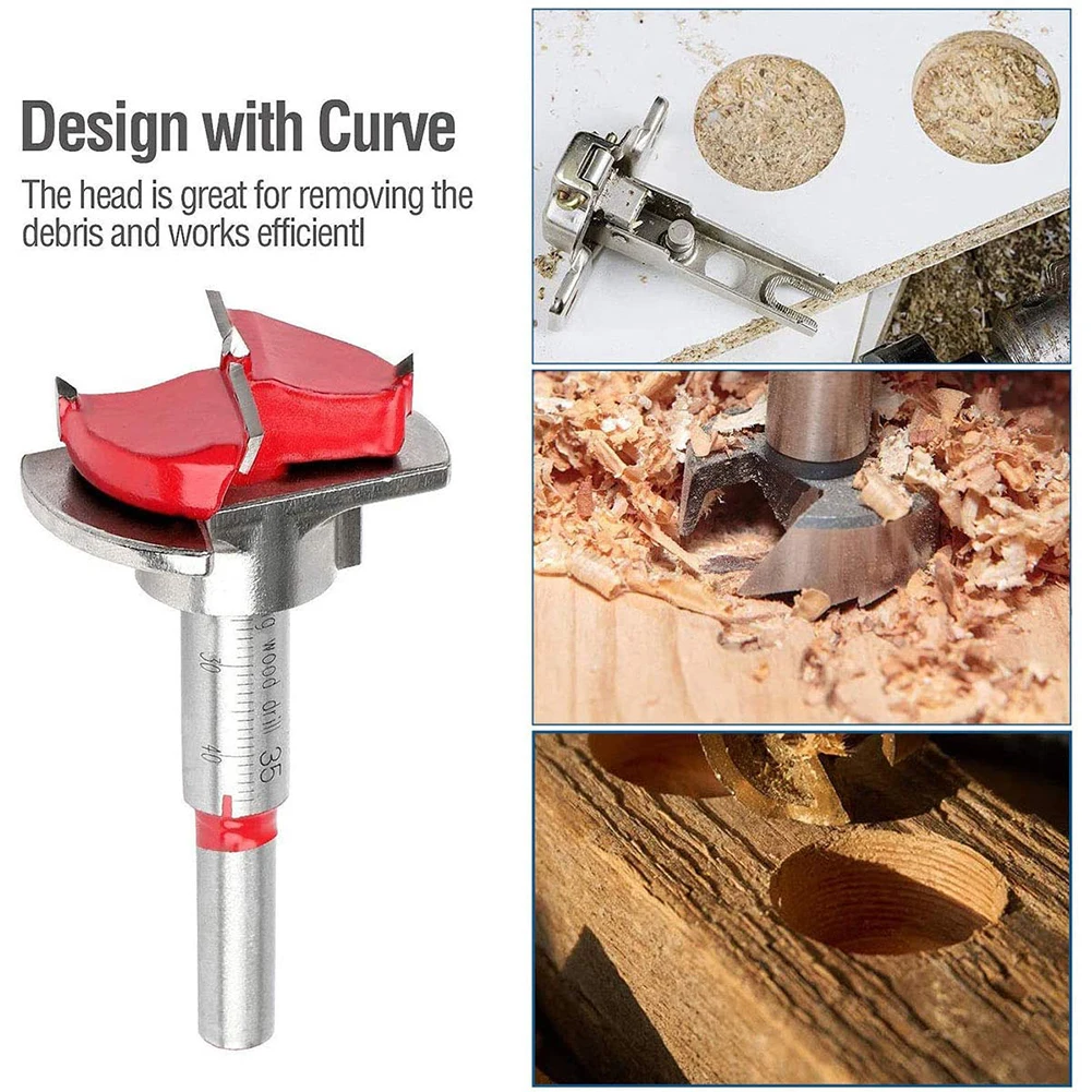 35 мм самолета Тип дерево круг кольцевая пила Резак со скрытым стерженем