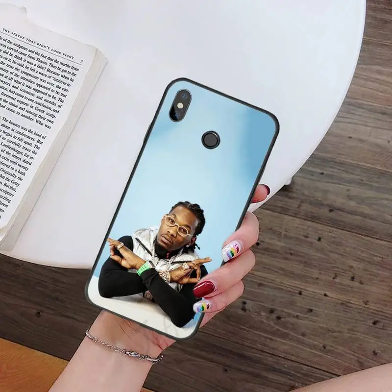 

Rapper Migos Quavo Takeoff Offset Phone Case For Xiaomi Redmi note 7 8 9 t k30 max3 9 s 10 pro lite
