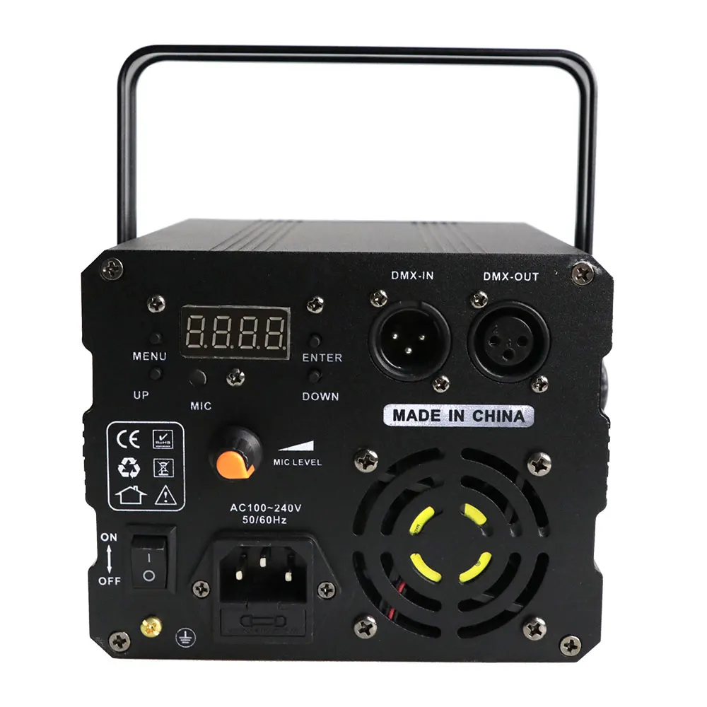 1000 мВт 3D анимационный лазерный сценический светильник DMX512 с звуковым