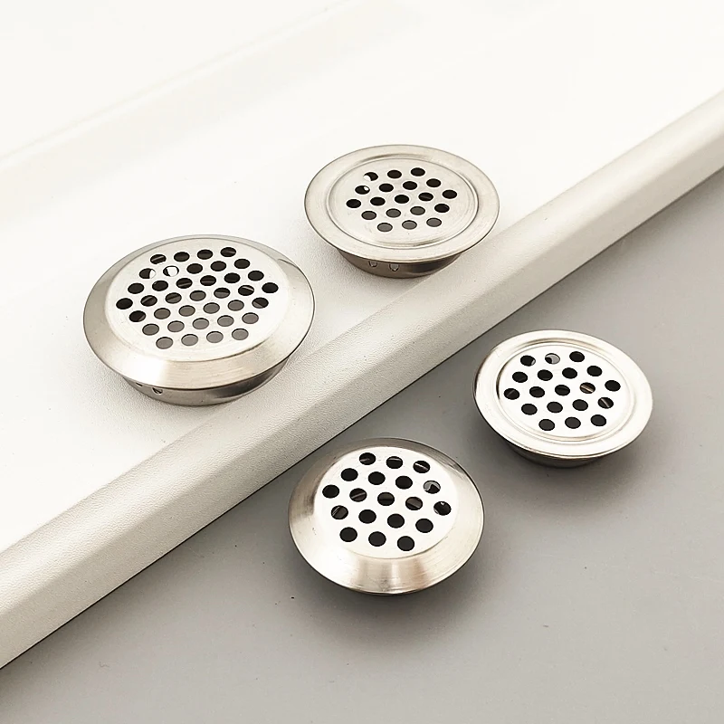 4 шт./лот Круглая Решетка вентиляционного отверстия из нержавеющей стали