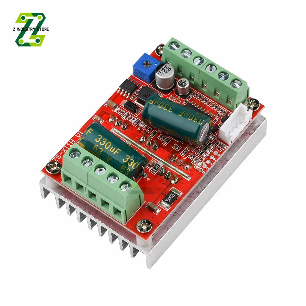 

DC9-60V 400W BLDC Three-phase DC Brushless Motor Controller PWM Hall Motor Control Driver Board Motor Driver Module