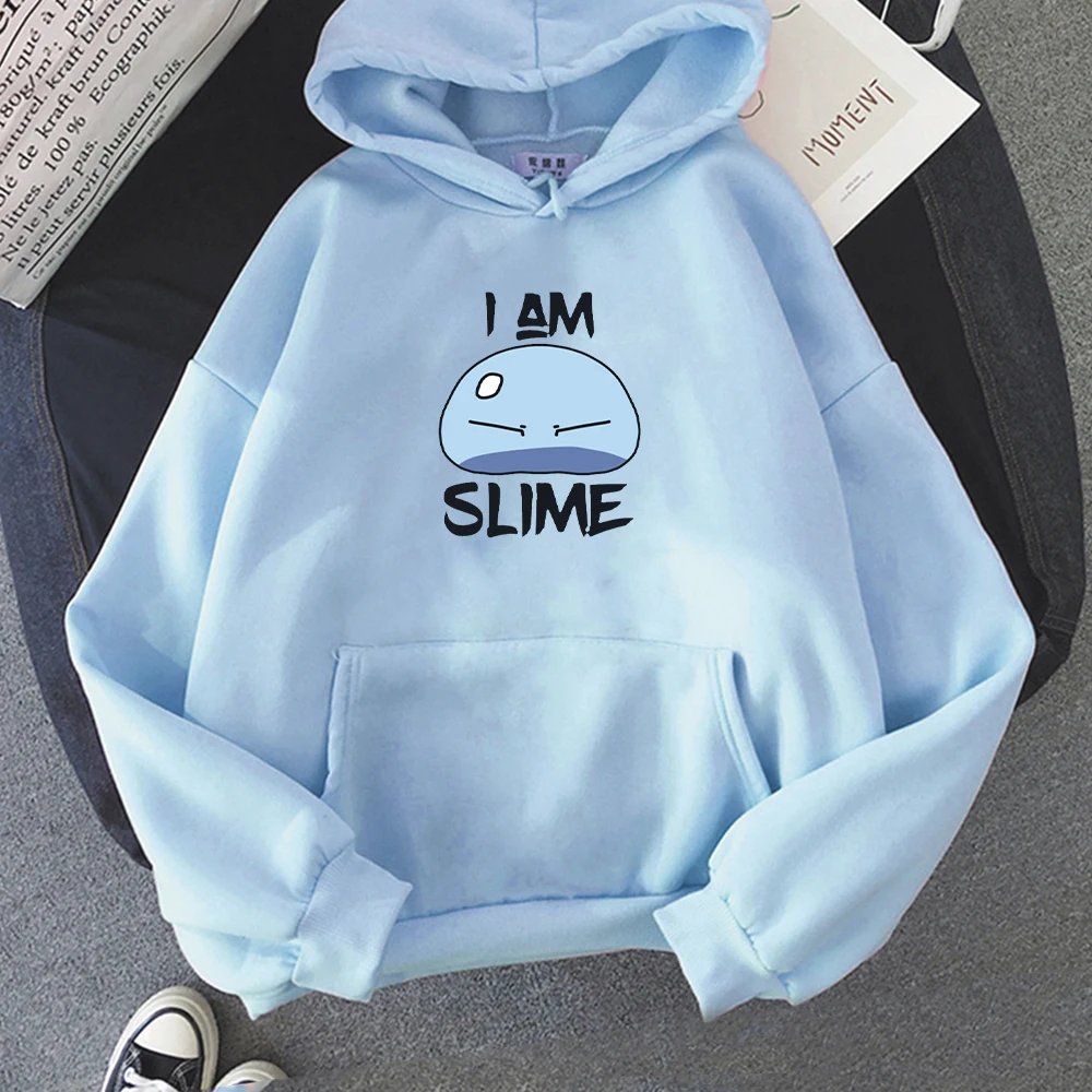 

Tensei shitara Slime Datta Ken Japanese Anime Hoodie Comic Loose Cool Sweatshirt Men Streetwear Harajuku Oversize Women's Hoodie