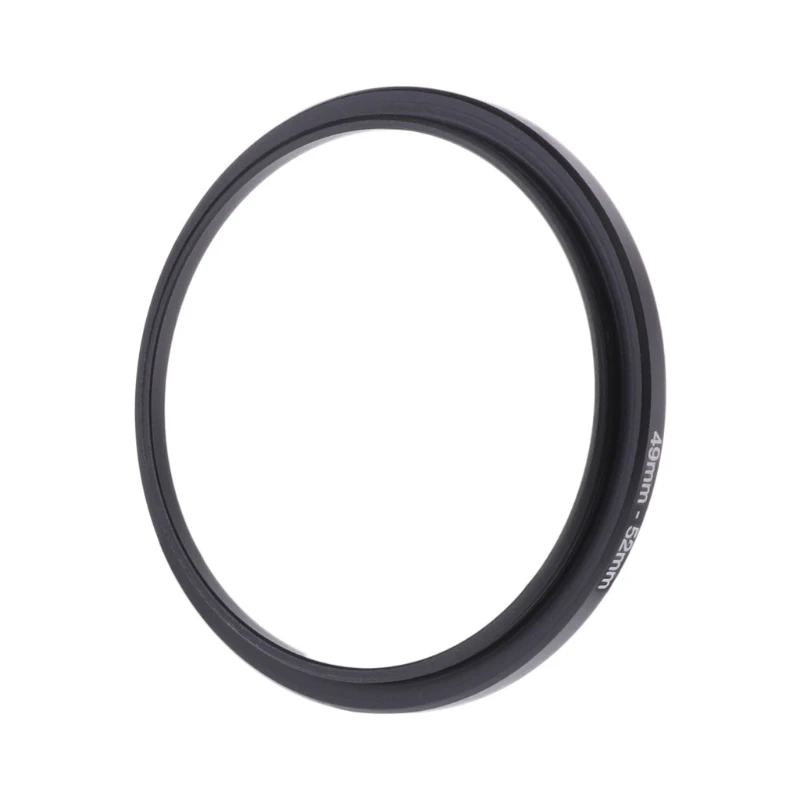 

2022 New 49mm To 52mm Metal Step Up Rings Lens Adapter Filter Camera Tool Accessories New