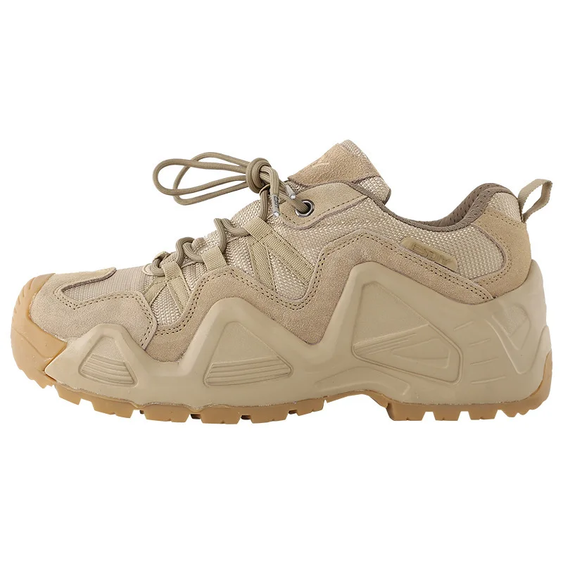 Men's Outdoor Hiking Mountain Desert Wear Shoes Waterproof High-top Tactical Boots Hunting Sneakers