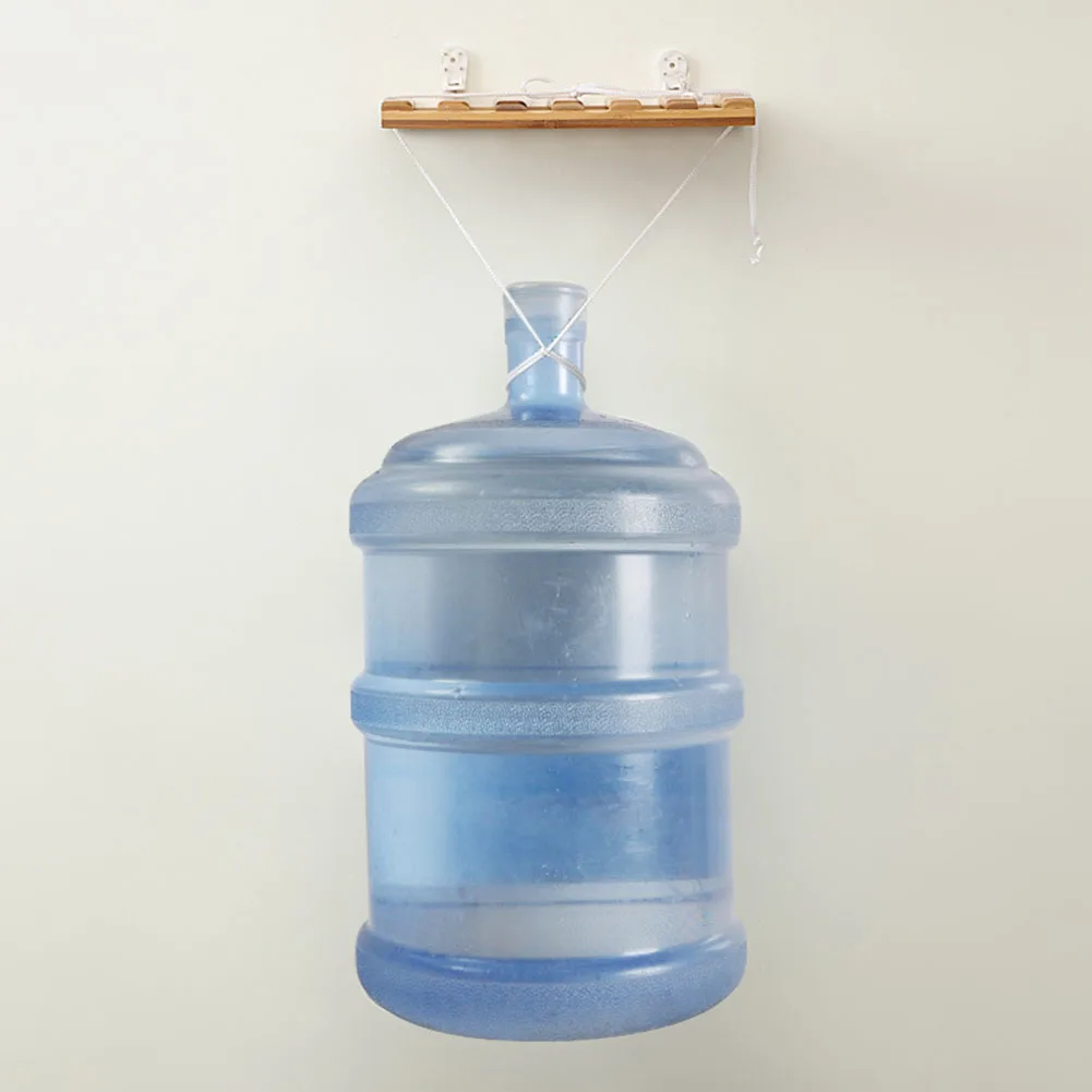 Настенная Цветочная полка бамбуковая столовая вешалка в качестве украшения дома