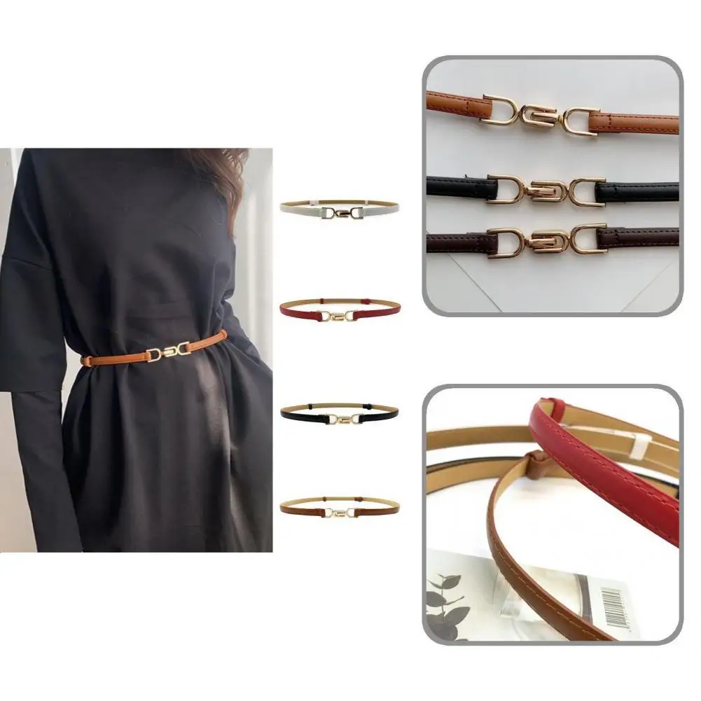 

Ремни на талию, практичные прочные портативные ремни из искусственной кожи для женских платьев, ремни для женских ремней
