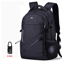 mochila swiss mens anti theft backpack usb notebook school travel bags waterproof business 15 6 17 inch laptop backpack women