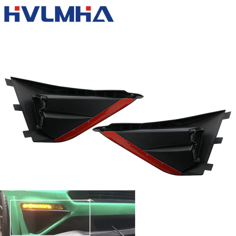 Black Front Bumper Three-dimensional Air Intake Trim Panel Decorative Plates For Ford Mustang 2018+ Roush | Автомобили и