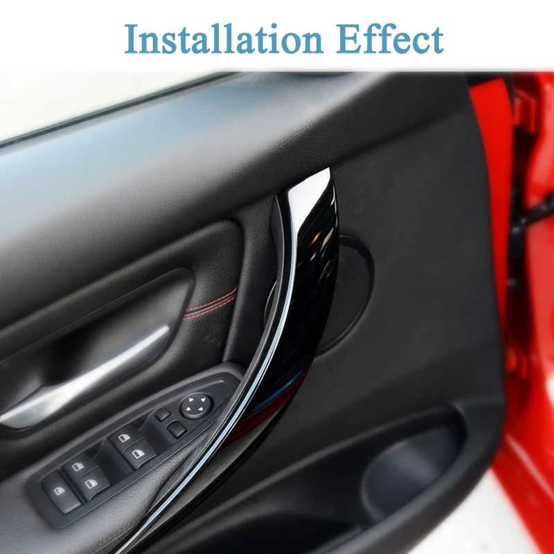 Автомобильная Левая Правая Внутренняя дверь подлокотник панель ручка тяга