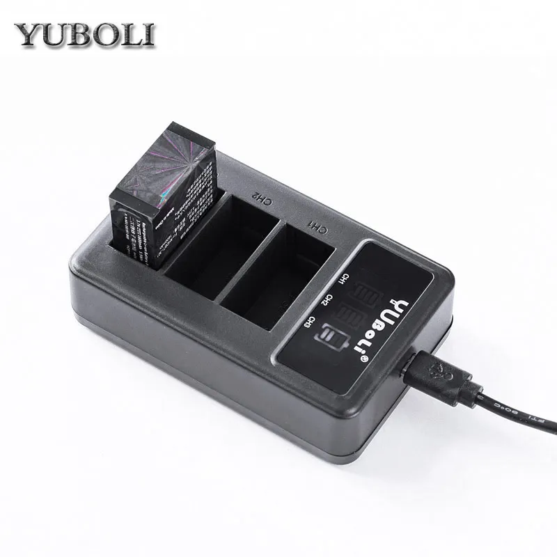 3 7 v 1600 мАч экшн камеры Go Pro Hero + gopro3 gopro hero батарея с чехол ЖК дисплей DUAL USB
