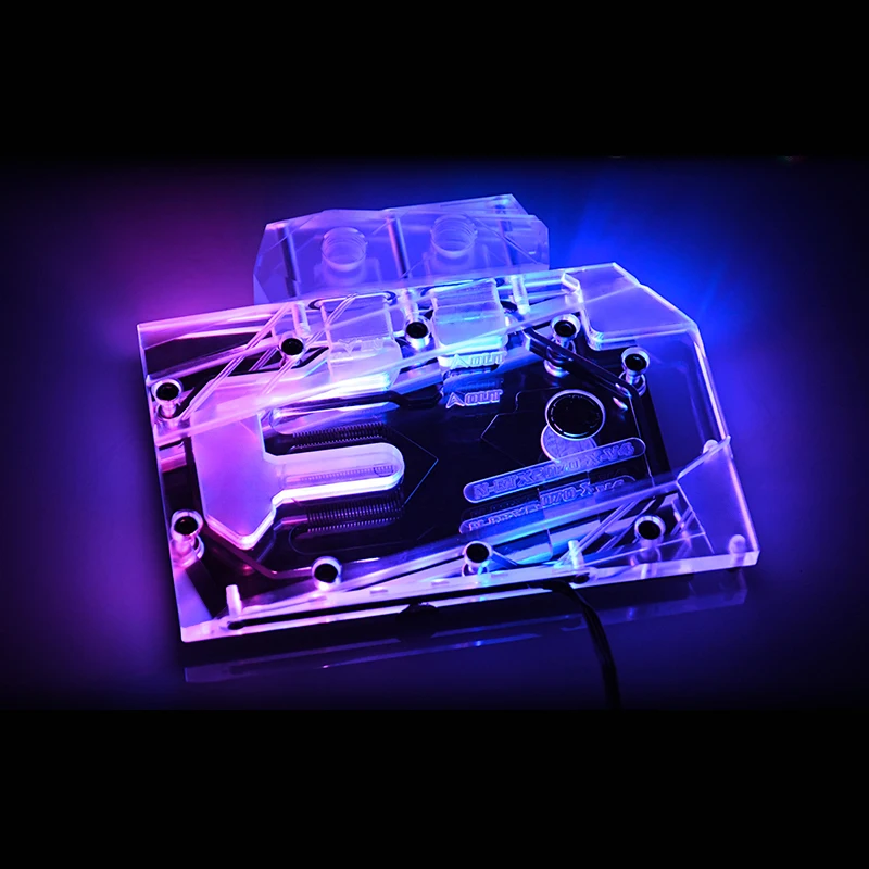Bykski GPU радиатор для NVIDIA RTX 2070 создателей серии карты блок водяного охлаждения
