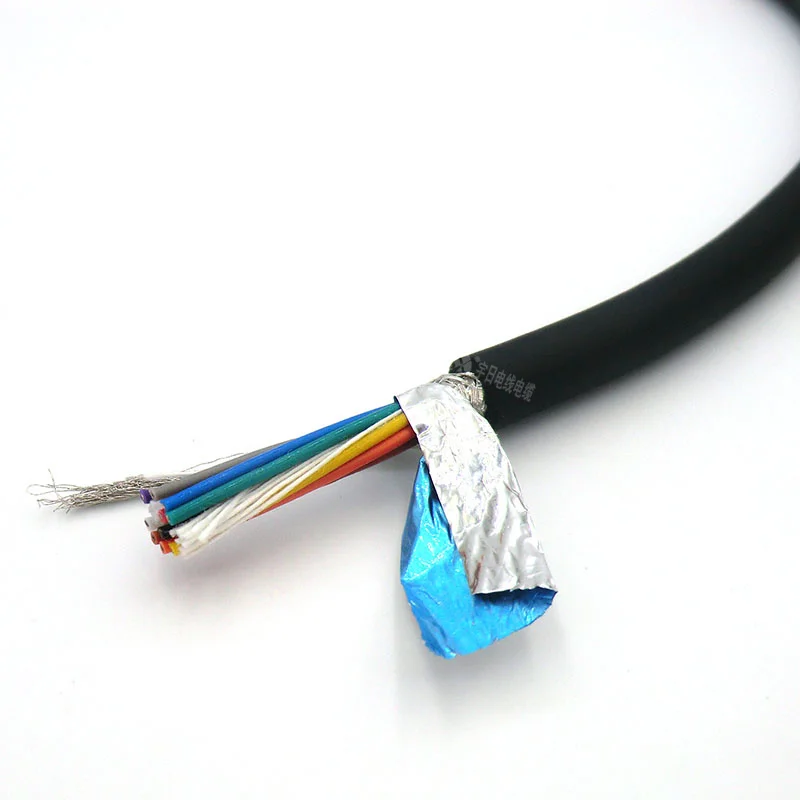 Гибкий Экранированный Кабель 10 ядер 0 14 2 3 мм awg 24awg 22awg луженая чистая