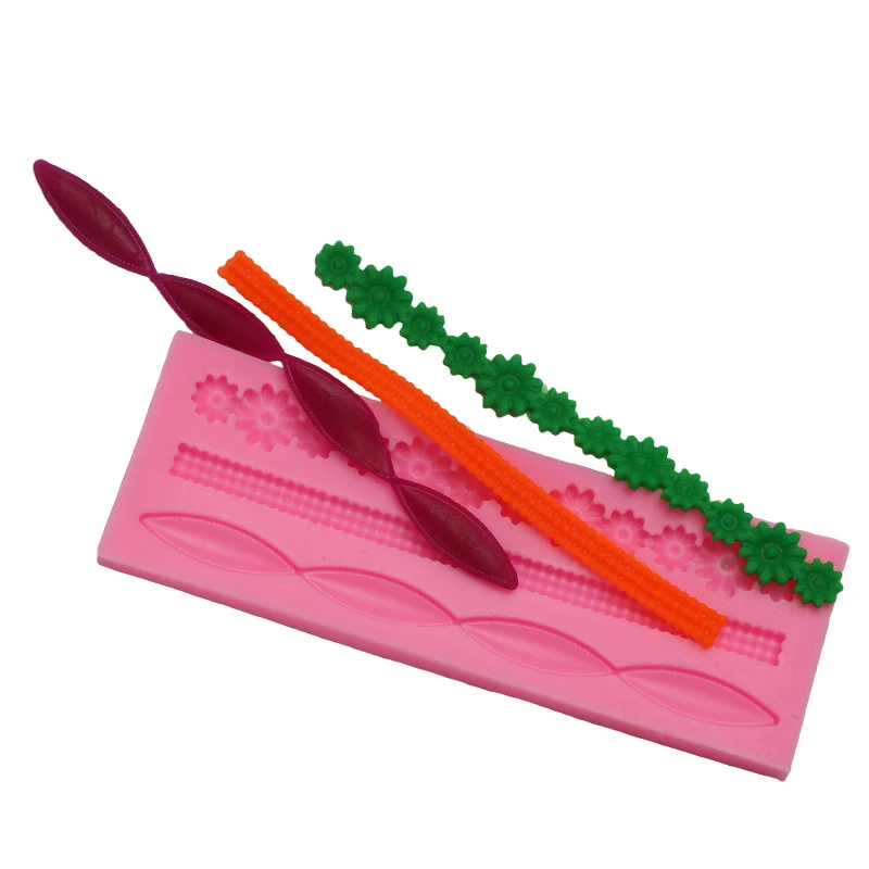 Грушевое ожерелье помадка силиконовые формы украшения торта инструменты