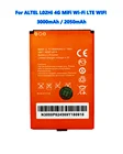 100% Новый 3,7 V 2050mAh  3000mAh M20 Аккумулятор для ALTEL L02Hi 4G MiFi Wi-Fi роутера LTE WIFI роутера модем