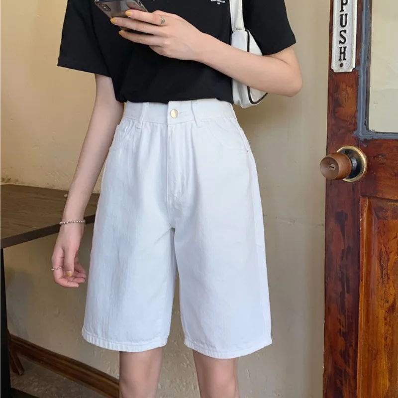 

Cheap wholesale 2021 spring summer autumn new fashion casual cute sexy women shorts outerwear woman female OL baggy jeans Ay0401