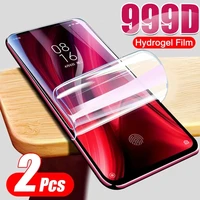 2 4pcs soft cover screen protectors for realme 8pro hydrogel film for oppo realme 8 7 6 pro smartphone protective film not glass