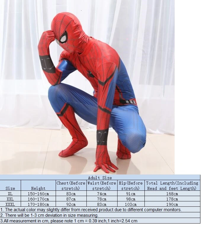 adult Homecoming D "Человек-паук" далеко от дома Бальные Косплэй костюм Железный Человек-паук миль Моралес супергероя боди Детский комплект одежды для маленьких мальчиков костюмы зентай - Цвет: adult Homecoming D
