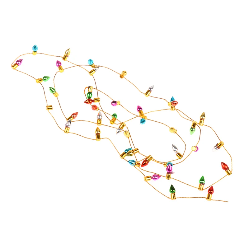 

1pc 120cm Christmas Light Colorful Led String Light Doll House Decorating Props For Wedding Xmas Party Home Decor