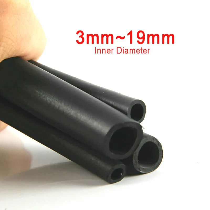1 м черный Нитриловый каучук топливная трубка бензин дизельное топливо бутадиен