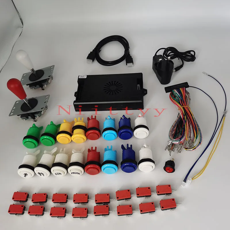 4800 В 1 Пандора 14 Сага Бокс WIFI Комплект для сборки Игровая плата 8-позиционный джойстик Sanwa стиля с кнопкой для двух игроков DX on.