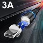 Магнитный USB-кабель 3 А для быстрой зарядки 3,0 Type-C для Huawei P40 P30 Lite Xiaomi Redmi Note 10S 9S 8T 9T 10 9 8 Pro, кабель для синхронизации данных