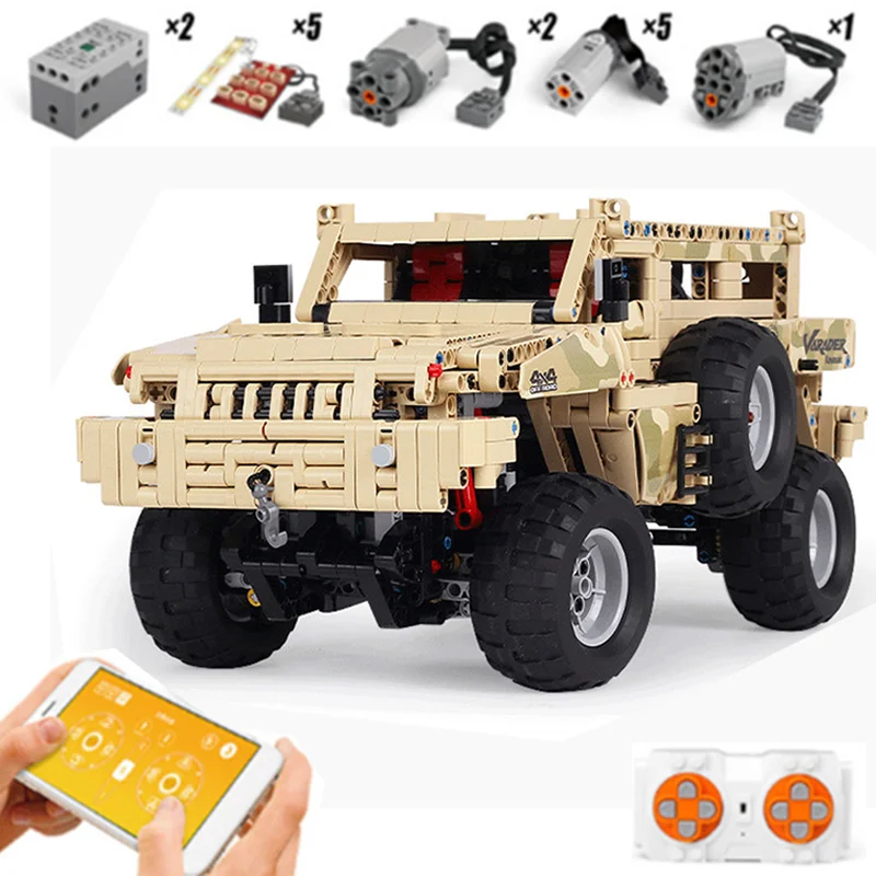 

Mould King 13131 Marauder Trucks Model Techinic MOC-4731 23007 Building Blocks Bricks Educational Toy Gift