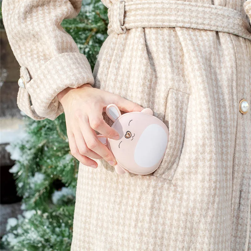 Перезаряжаемые грелка для рук 6000 мА/ч электронные портативные обогреватели