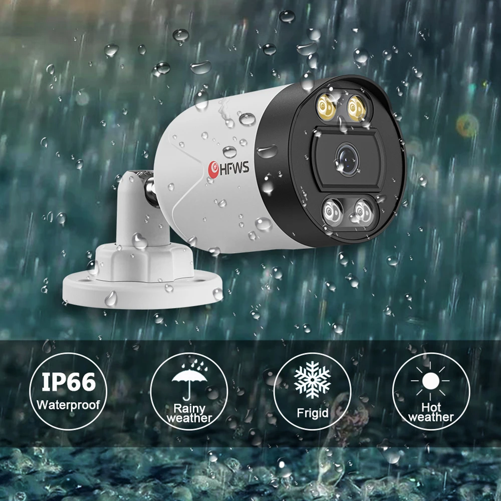 Комплект видеонаблюдения 4K 8mp Poe Camera Kit Outdoor Home 4/8CH система Cctv|Система наблюдения| |