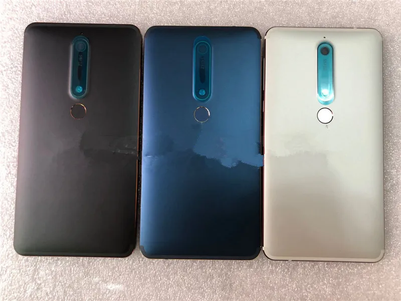 

Nokia6.1 Original Housing For Nokia 6.1 NK Battery Cover Repair Replace Back Door Phone Rear Case + Logo