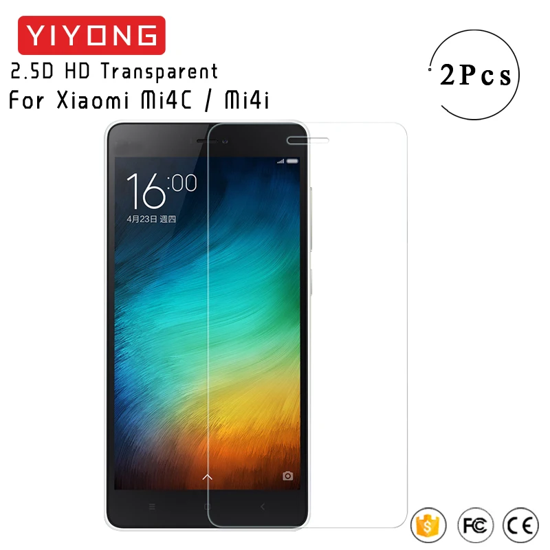 Защитное стекло YIYONG 2.9D для Xiaomi Mi 4C закаленное 4i защитная пленка Mi4C Mi4i Mi4 M4