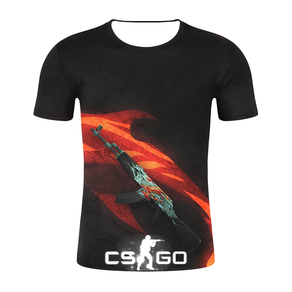 Новинка! Футболка для геймеров "Counter Strike", "Global offension", "CS GO", "CSGO", 3D, Мужская футболка, высокое качество, брендовая одежда, забавная футболка, Мужская футболка
