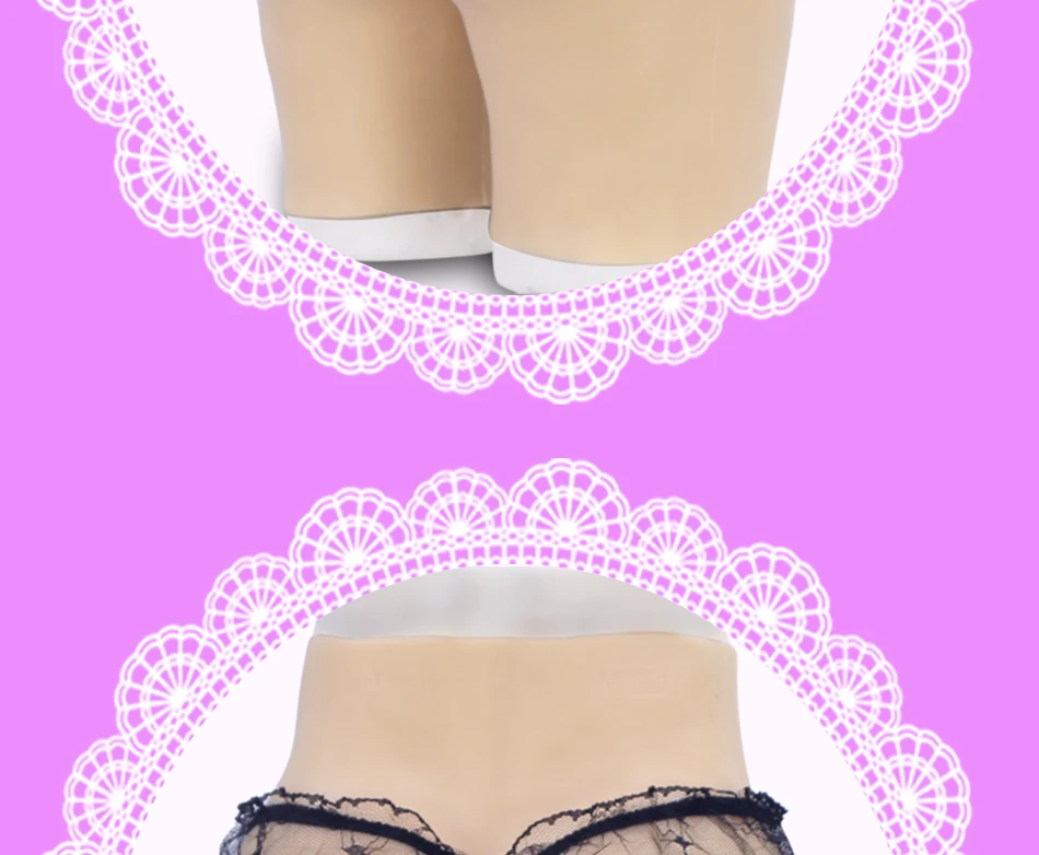 Crossdresser hip enhancer силиконовые трусики Drag queen Shemale для трансвеститов транссексуалов влагалища ягодицы мягкое нижнее белье