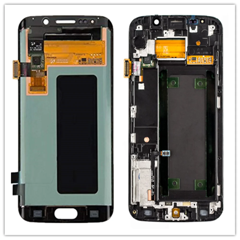 ЖК дисплей и дигитайзер сенсорного экрана в сборе для Samsung Galaxy S6 Edge G925 G925F