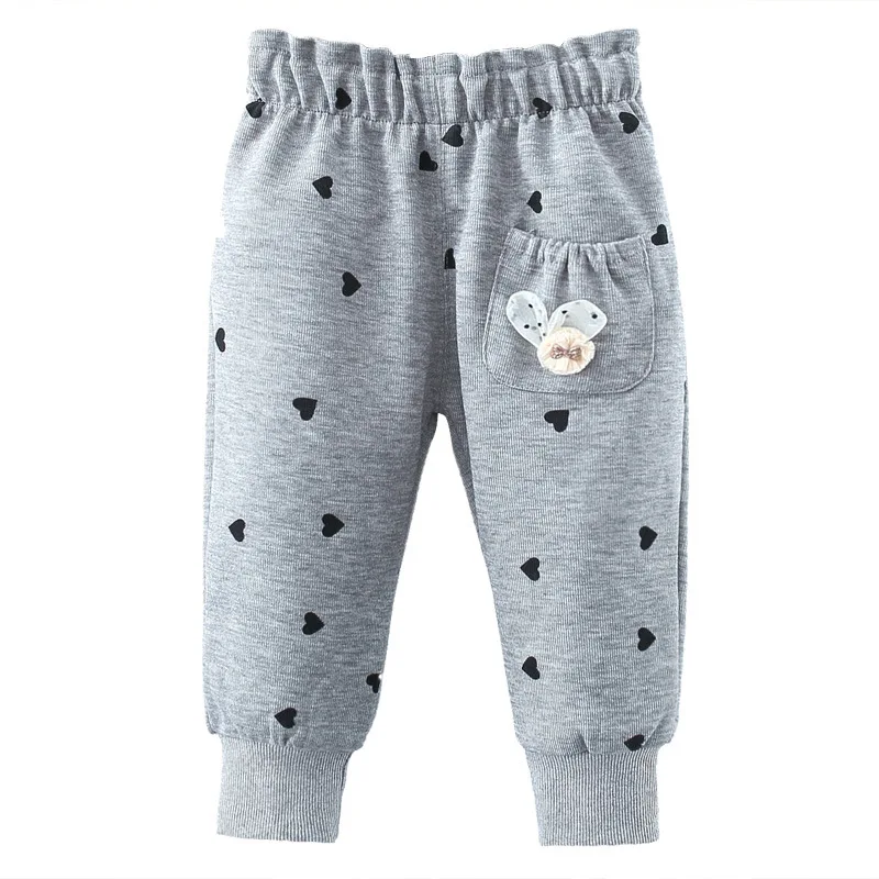 

2021 autumn baby girl Trousers Infant girl Pants Toddler Loose Casual Cotton Harem Pants Soft Jogger Pants Baby Clothing 0-4Y