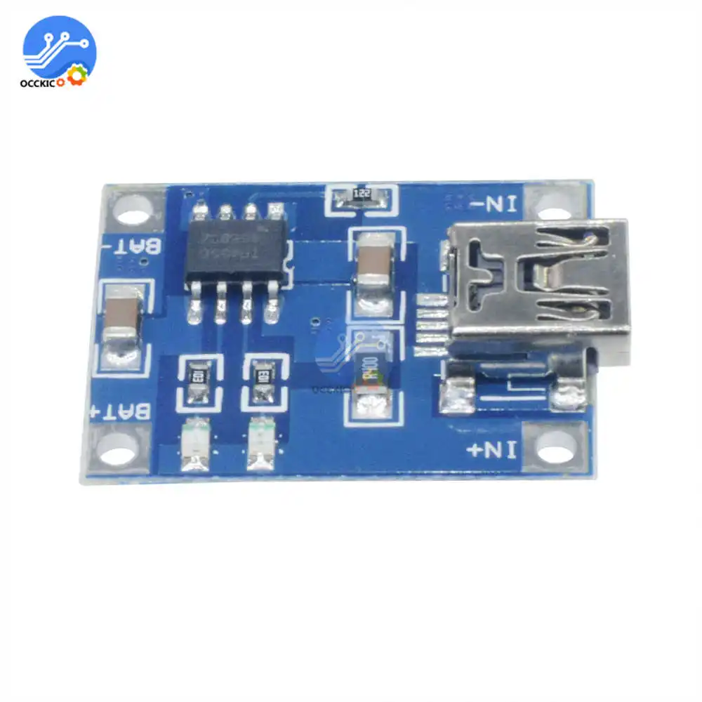 Автоматическая защита! 5 шт./лот TP4056 мини USB 5В 1А 18650 литиевая батарея зарядное